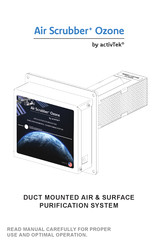 activTek Air Scrubber+ Ozone Use And Operation