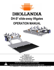 Dhollandia DH-S Series Operation Manual