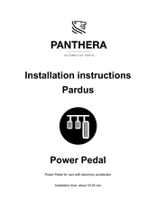 panthera Pardus Installation Instructions Manual