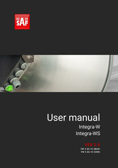 SAF Integra-WS User Manual