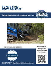 Blue Diamond 190120 Operation And Maintenance Manual