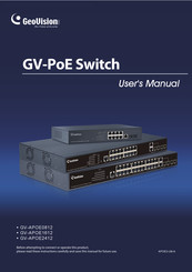 GeoVision GV-APOE2412 User Manual