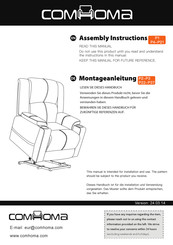 COMHOMA CH1150-ZD Assembly Instructions Manual