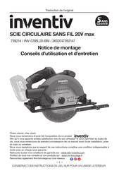 inventiv INV-CSBL20-BM Use And Maintenance