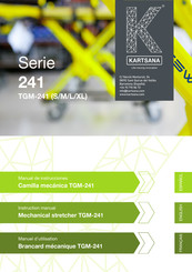 Kartsana TG-241 Series Instruction Manual