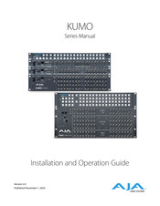 AJA KUMO 3232-12G Manual