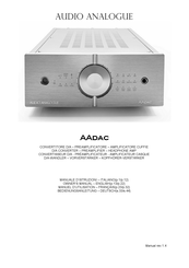 Audio Analogue AAdac Owner's Manual