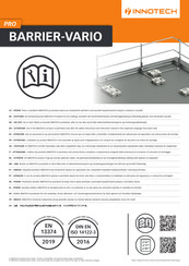 Innotech SHORT BARRIER-VARIO Manual