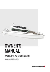 Axopar 45 XC CROSS CABIN Owner's Manual