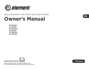 Element ETTW10DV Owner's Manual