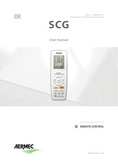 AERMEC SCG User Manual