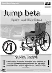 SORG Jump beta BSA Service Record