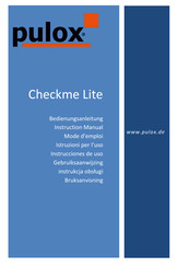 PULOX Checkme Lite Instruction Manual