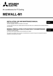 Mitsubishi Electric MEWALL-M1402B Installation, Use And Maintenance Manual