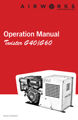 Airworks Compressors Twister G60 Operation Manual