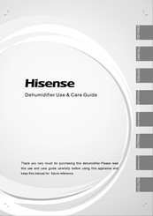 Hisense D12HW Use & Care Manual