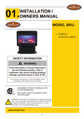 Sierra Flame FS-26-922-LUMINA Owner's Manual