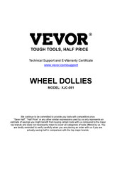 VEVOR XJC-081 Manual