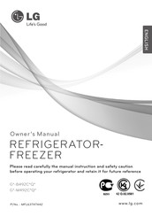 LG G B492C Q Series Owner's Manual