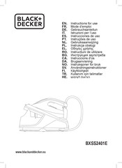 Black & Decker BXSS2401E Instructions For Use Manual