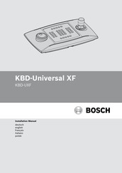 Bosch KBD-Universal XF Installation Manual