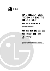 LG RC68221 Owner's Manual