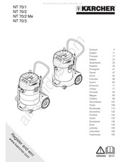 Kärcher NT 70/2 Manual
