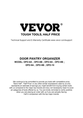 VEVOR MGCCJ6CHS000VBPIVV0 Manual