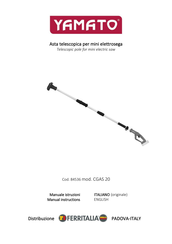 Yamato 84536 Manual Instruction