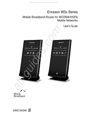 Ericsson W30 User Manual