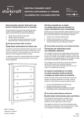 Storkcraft KENTON 03555-101 Manual
