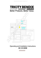Tricity Bendix 941 689 285 Operating And Installation Instructions