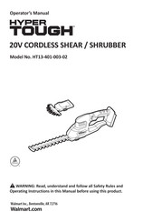 Hyper Tough HT13-401-003-02 Operator's Manual