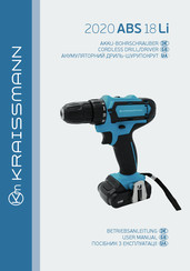 Kraissmann 2020 ABS 18 Li User Manual