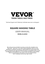Vevor DL-BC02 User Manual