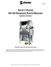 safety-kleen HP-25 Manual