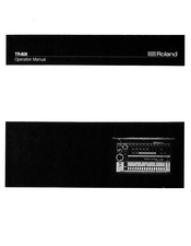Roland TR-808 Operation Manual