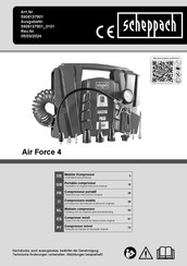 Scheppach Air Force 4 Translation Of Original Instruction Manual