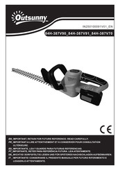 Outsunny 84H-387V91 Manual
