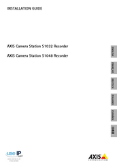 Axis S1048 Installation Manual