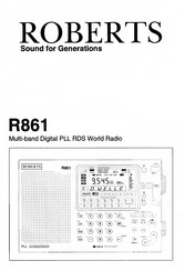 Roberts R861 User Manual
