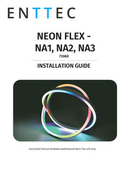 Enttec NEON FLEX NA1 Installation Manual