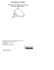 Kohler K-4737 Installation Manual