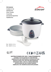 Lacor 69441 Instructions For Use And Maintenance Manual