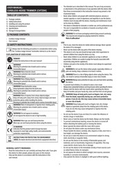 Wolfgang CHT20H User Manual