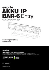 EuroLite AKKU IP BAR-6 Entry User Manual