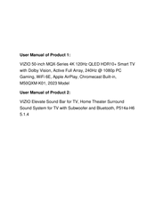 Vizio M75QXM-K03 User Manual