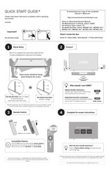 Vizio M75Q7-J03 Quick Start Manual