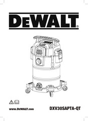 DeWalt DXV30SAPTA-QT Manual