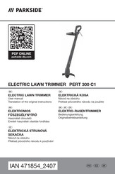 Parkside PERT 300 C1 User Manual